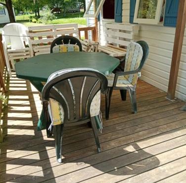 Mobil-home au camping de bairon