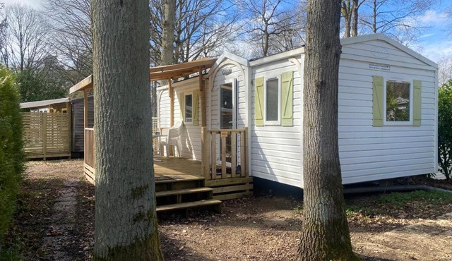 mobil-home au Parc des roches