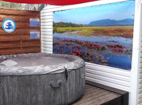 Mobil-Home avec Jacuzzi pour 4 personnes et Terrasse - API-1-52-465
