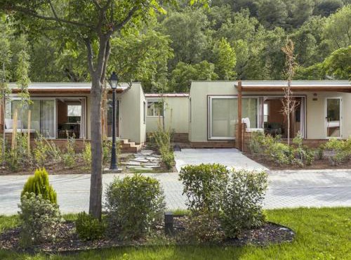 Mobil home avec Terrasse dans les Pyrénées, 2 Chambres, Cuisine équipée - API-1-52-525