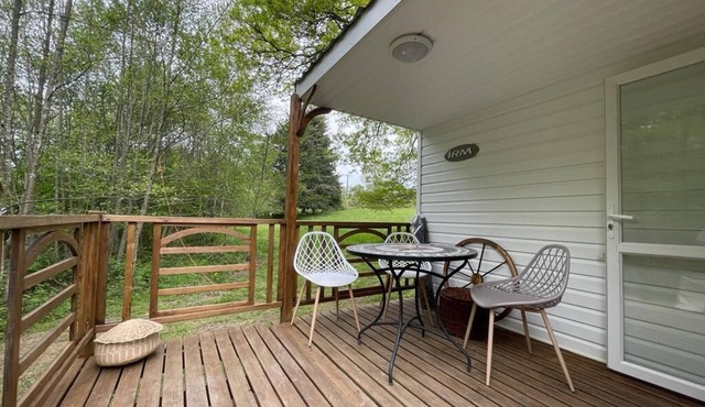 Mobil-home Boho Dans la Forêt des Contes de Fées