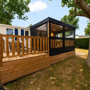 Mobil-home Climatisé -3 ch - Piscine