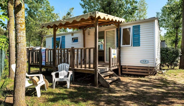 Mobil-home | Classic | 3 Ch. | 4/6 pers. | Raised terrace | A/C