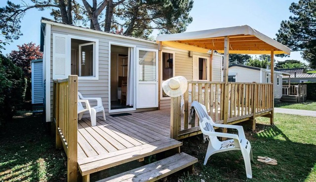 Mobil-home | Classic | 2 Ch. | 4/6 pers. | Raised terrace | TV