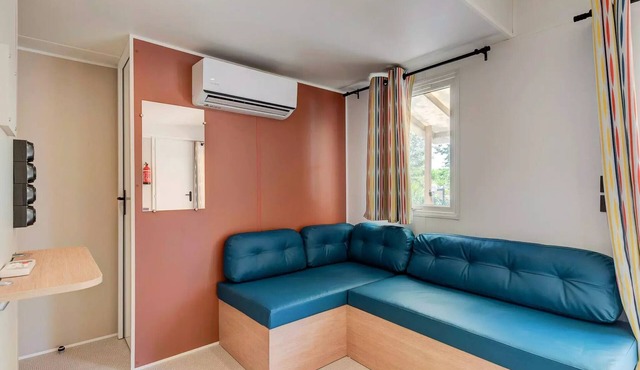 Mobil-home | Comfort XL | 3 Bedrooms | 6 sleeps | Raised terrace | A/C