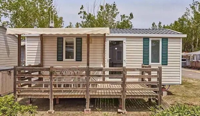 Mobil-home | Comfort | 2 Bedrooms | 4/6 pers. | Raised terrace | A/C