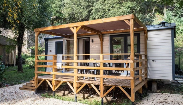 Mobil-home | Comfort | 2 Bedrooms | 4/6 persons | Raised terrace | A/C | TV