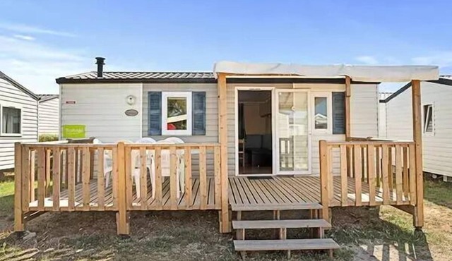 Mobil-home | Comfort | 2 Bedrooms | 4/6 persons | Raised terrace