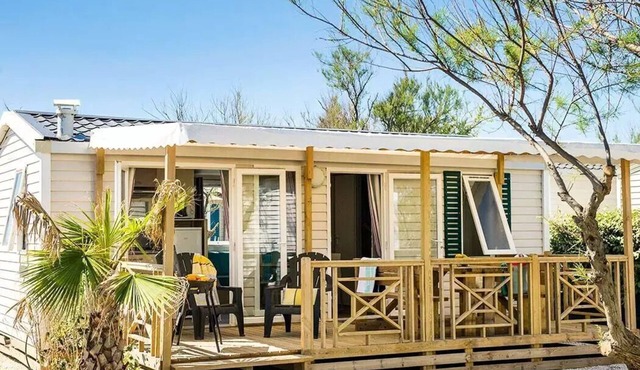 Mobil-home | Comfort | 2 Bedrooms | 4/6 pers. | Raised terrace | A/C