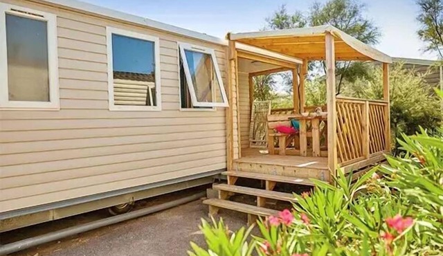 Mobil-home | Comfort | 2 Bedrooms | 4/6 persons | Single terrace | A/C