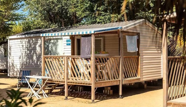 Mobil-home | Comfort | 3 Bedrooms | 6 sleeps | Single terrace | A/C