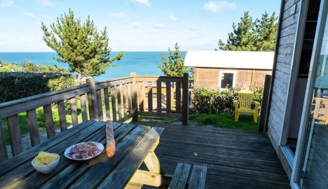 Mobil Home confort - 16 m² - 1 bedroom sea view 2 persons