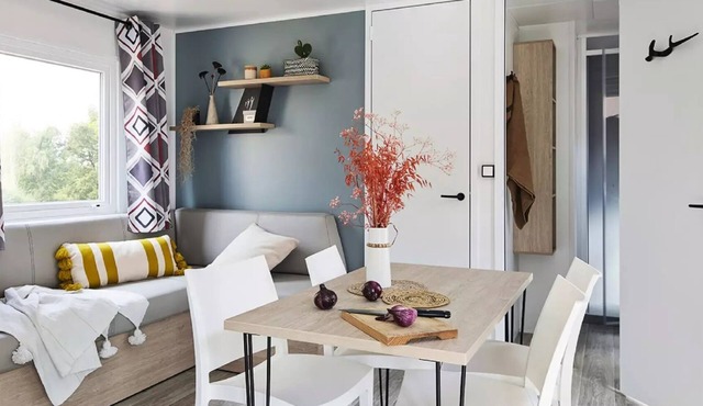 Mobil-home Confort - 2 bedrooms - Air conditioning - TV - 29m² 4 people
