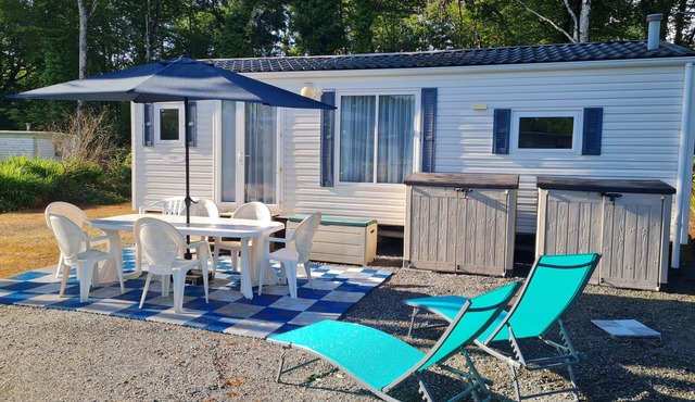 Mobil-home confort 4 places 1 Total Énergie card 50€ offered 1 week rented.