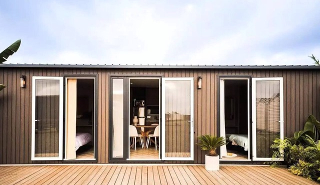 Mobil-Home Confort+ Hotel 3 Rooms 4 People + TV 2sdb