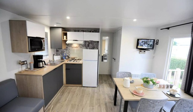 Mobil-home Confort Plus 3 bedrooms - Between 30 and 35 m² -5years 6 persons