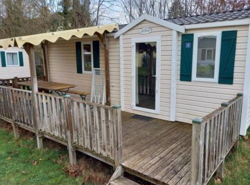 Mobil-home confortable avec terrasse pour 4 pers - API-1-52-1365