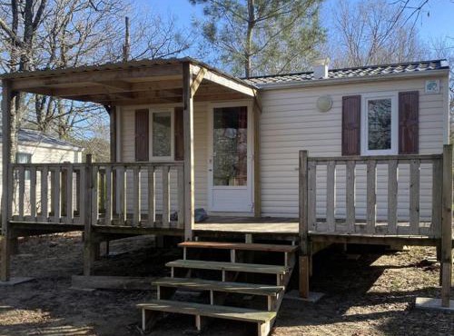 Mobil-home cosy avec terrasse au Camping La Motte - API-1-52-575