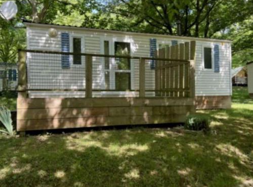 Mobil home cosy avec terrasse, 2 chambres à Lamontjoie - API-1-52-1007