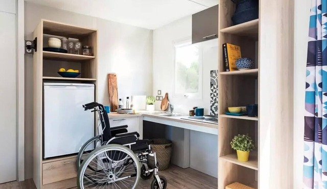 MOBIL-HOME COUSERANS PMR : with covered terrace 4 people 6 people