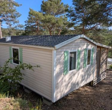 Mobil-home dans les Gorges du Verdon