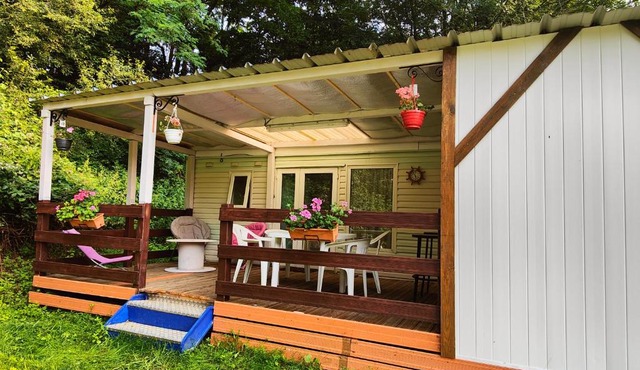 mobil home de campagne