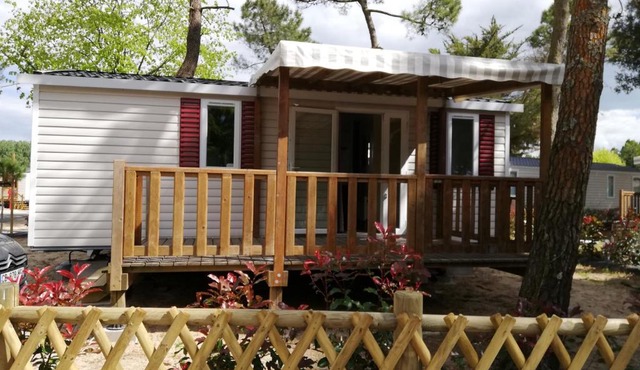 Mobil-home ensoleillé