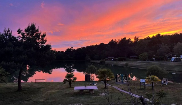 Mobil home Essentiel vue sur l'étang - 2 bedrooms 4 people