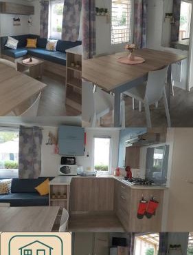 Mobil home MyOctavia camping 5 Etoiles animaux acceptés sur demande