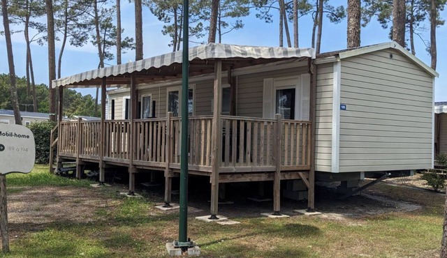 Mobil-home 6/8 Personnes sur le Camping les Dunes de Contis à St Julien en Born