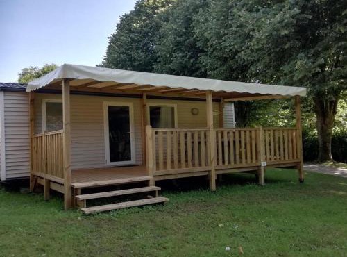 Mobil home - Terrasse à Bieuzy - API-1-52-1304