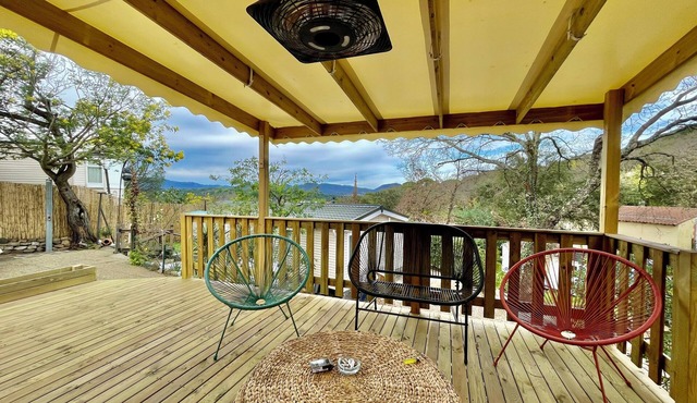 Mobil Home Golf de Saint Tropez sur Emplacement Luxe