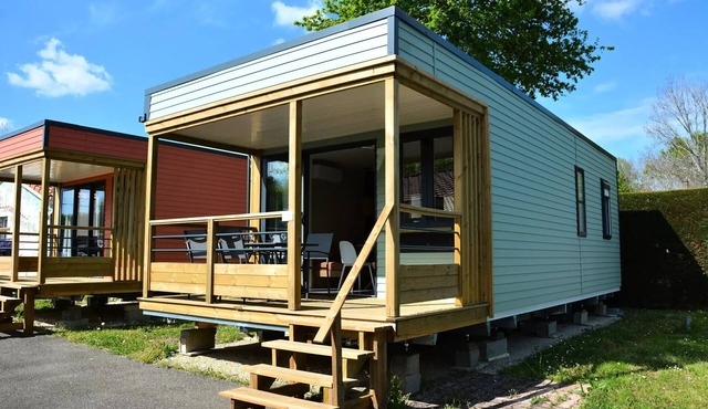 Mobil-Home Living 3 Rooms 4 People Air-conditioned + TV