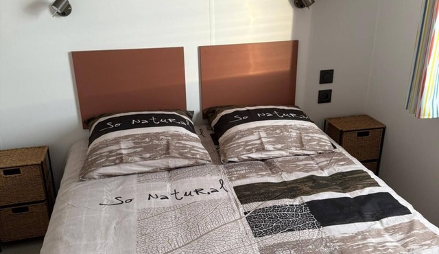 Mobil-Home new 2 kms St Gilles Croix de Vie Le Fenouiller 4 pers 2 bedrooms