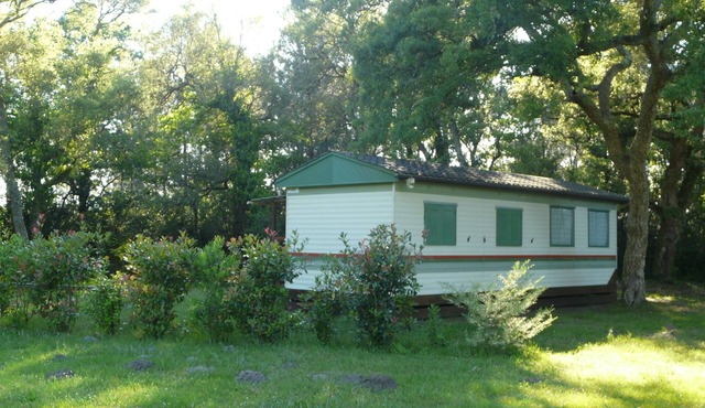 MOBIL HOME on private land, 1/4 hour from the beaches Hossegor, Capbreton.