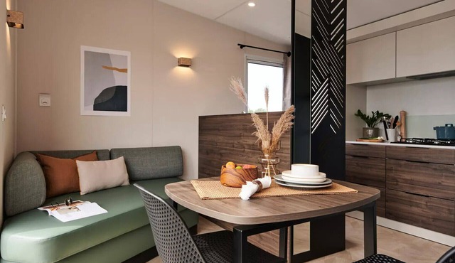 Mobil-Home Otello 1 Room 2 People Air-conditioned + TV