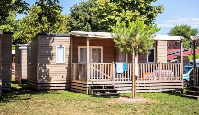 Mobil-home | Premium | 3 Ch. | 6 pers. | Terrace Lounge | A/C