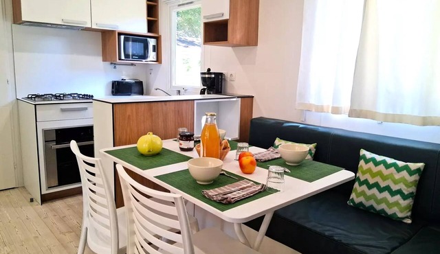 Mobil-home Privilège - 26m² - 2 bedrooms - Air-conditioned 4 persons