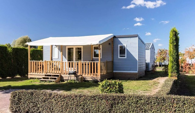 Mobil-home | Premium | 3 Bedrooms | 6 sleeps | Raised terrace