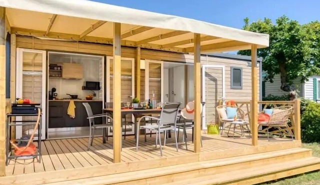 Mobil-home PREMIUM - 2 bedrooms - 30m² (fully equipped) sleeps 4