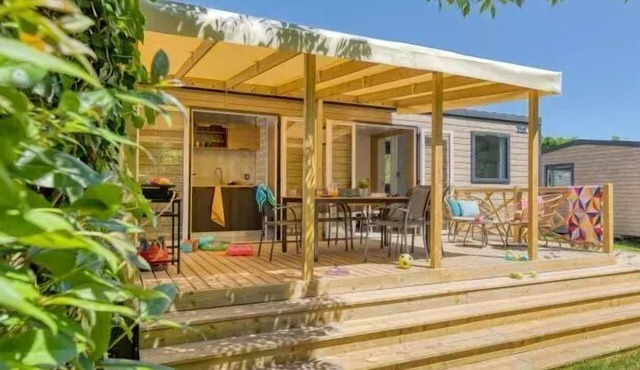 Mobil-home PREMIUM - 3 bedrooms - 34m² (fully equipped) sleeps 6