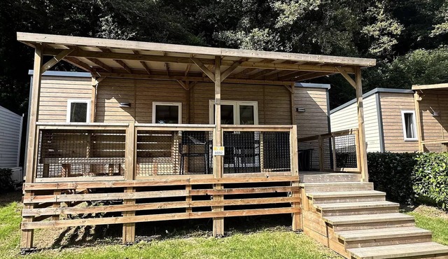 Mobil-home | Premium | 3 Ch. | 6 pers. | Terrace Lounge | A/C