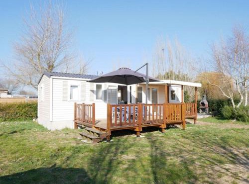 Mobil-home récent 3 chambres, tout confort, proche plages et commerces, jardin clos, Erdeven - FR-1-479-86