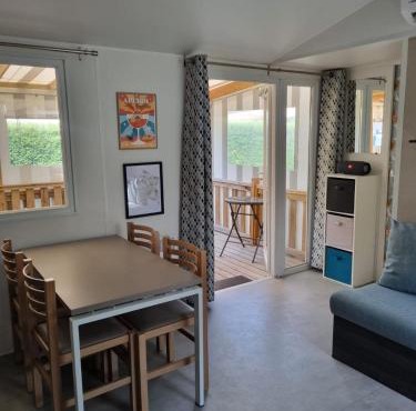 Mobil-home tout confort à Gastes pour 4 à 6 pers