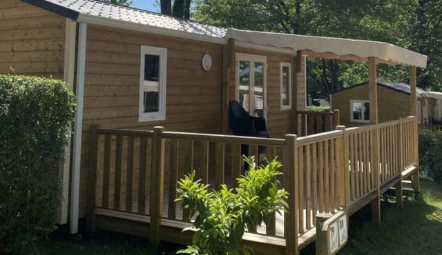 Mobile Home with Terrace, 3 Rooms for 6 People