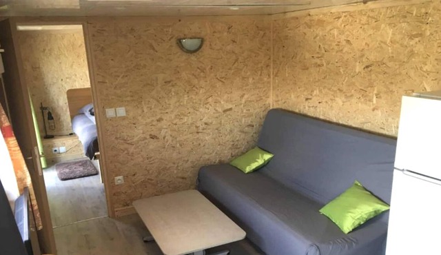 mobile home on the farm