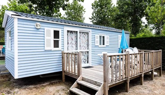 Mobile home - Aufgedeckte Terrasse