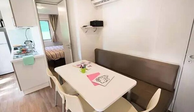 Mobile home - Aufgedeckte Terrasse