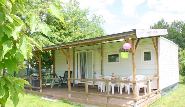 Mobile Home situated on our Mini Campsite in the Dordogne