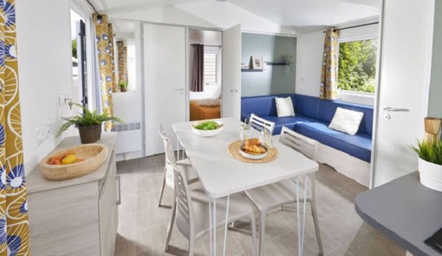 Mobile Home with Terrace for 6 People in Ardèche